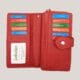 Talpi odinė piniginė-delninė GL - raudona (2) Talpi odinė piniginė-delninė GL - raudona (2)