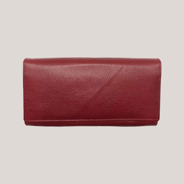 Didelė odinė piniginė moterims GL - bordo