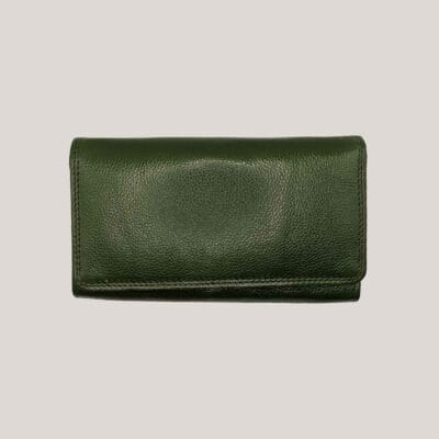 Odinė piniginė moterims GL - žalia