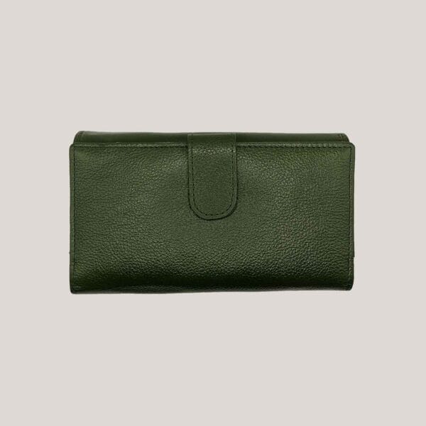 Odinė piniginė moterims GL - žalia (4)