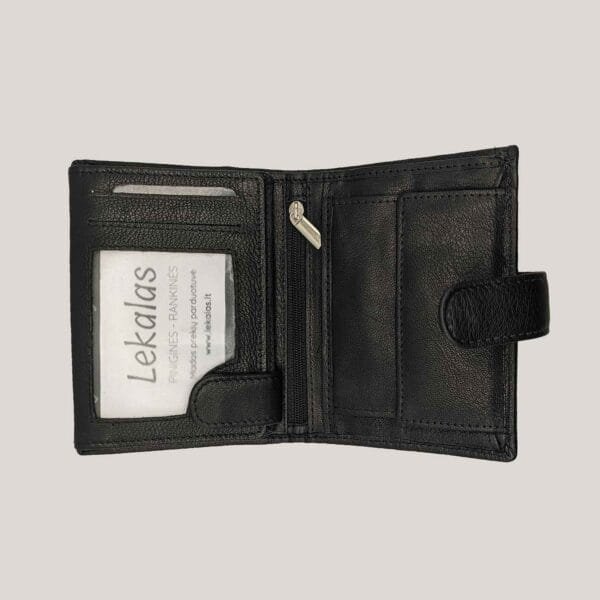 Vyriška odinė piniginė J. Jones - juoda (2)