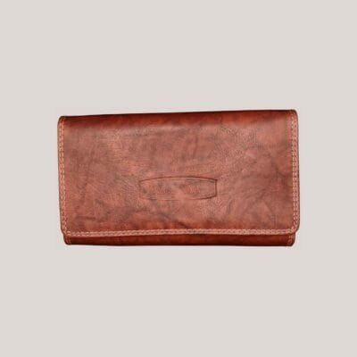 Odinė piniginė moterims Money Maker - ruda