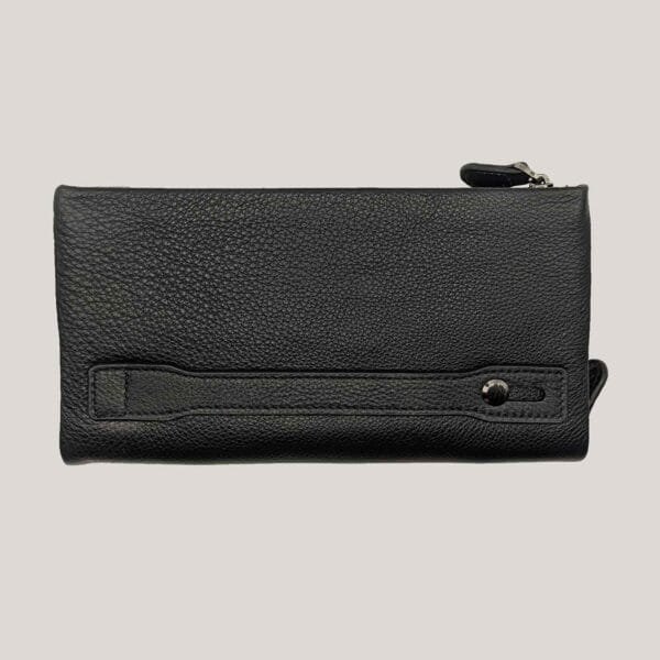 Odinė piniginė-delninė Angela Moretti - juoda (4)