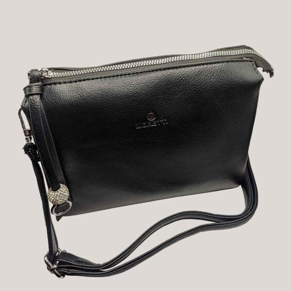 Moteriška eko odos rankinė Moretti - juoda