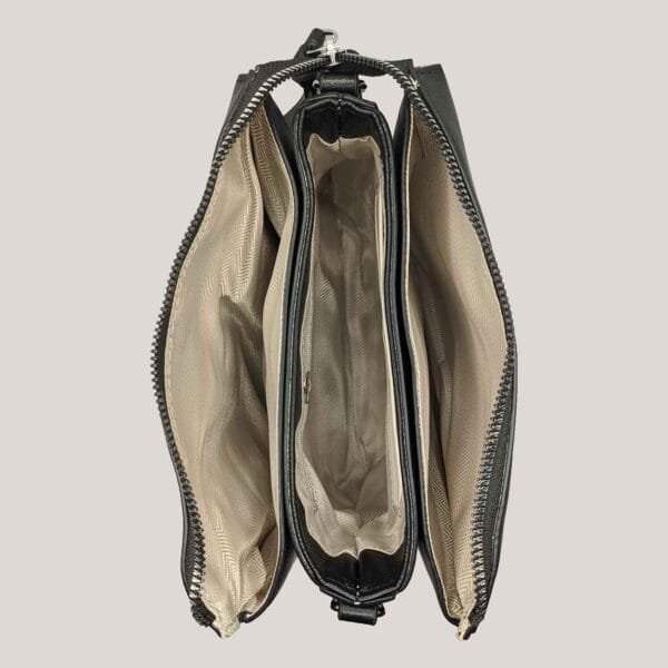 Moteriška eko odos rankinė Moretti - juoda (3)