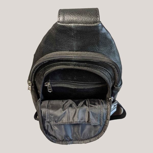 Vyriška odinė rankinė GL - juoda (3)