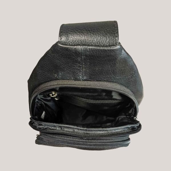 Vyriška odinė rankinė GL - juoda (4)