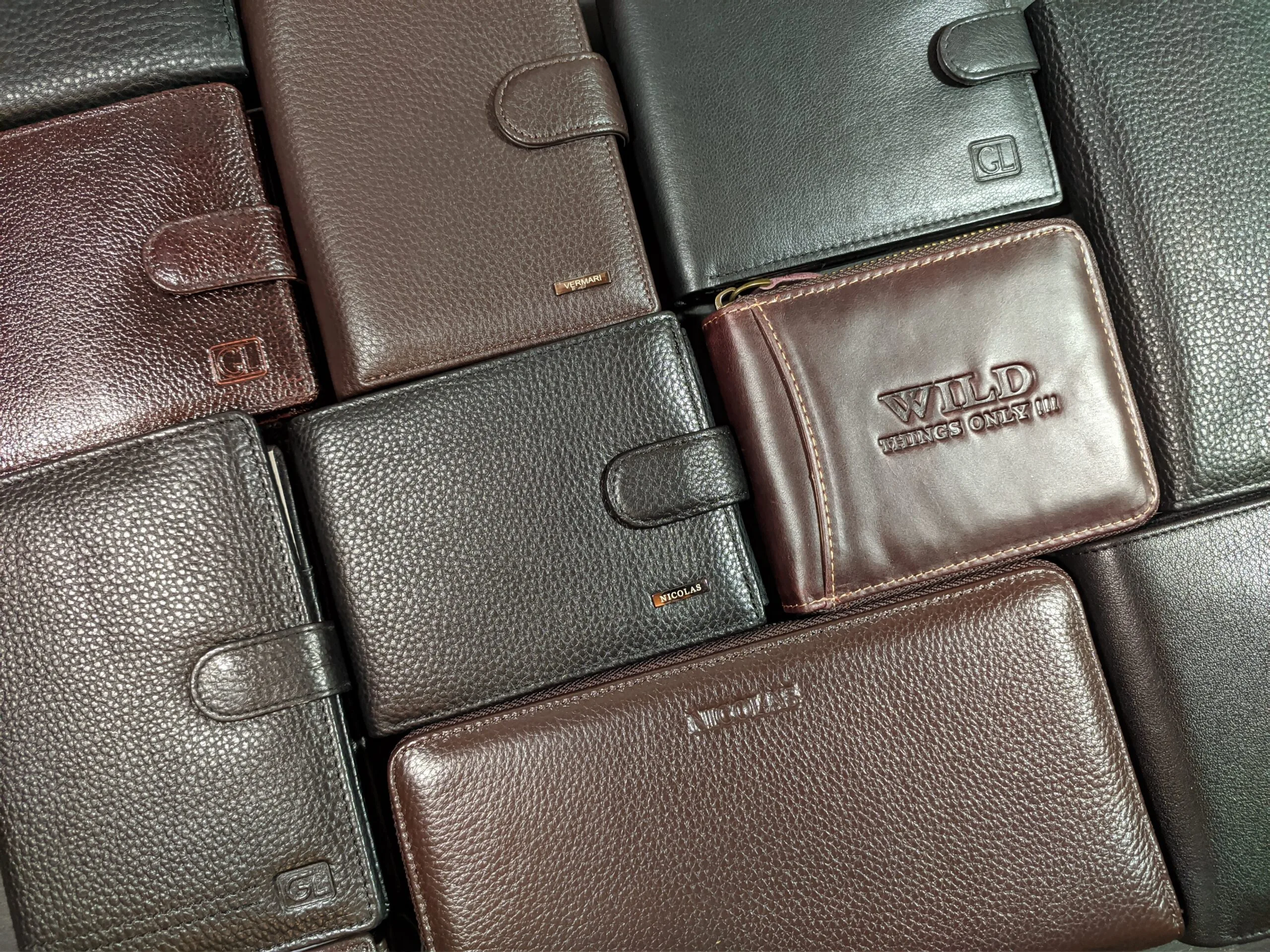 Vyriškos odinės piniginės