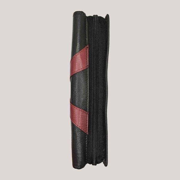 Didelė moteriška odinė piniginė Dariya - juoda (5) Didelė moteriška odinė piniginė Dariya - juoda (5)